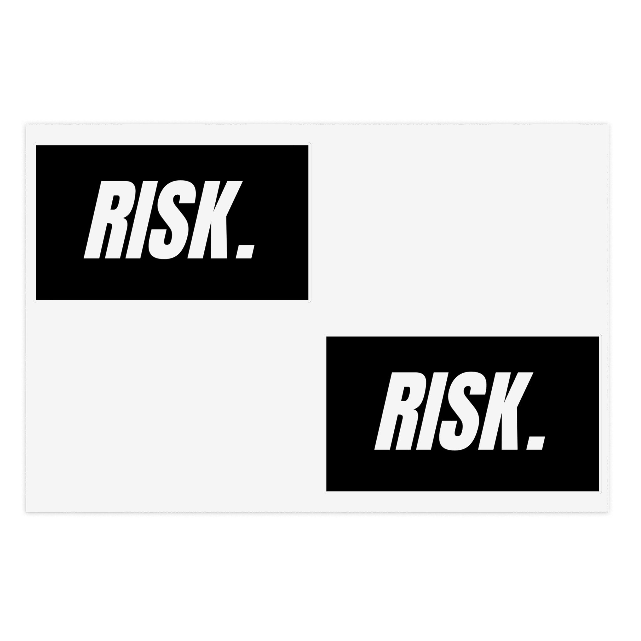 RISK Sticker (2 Pack) – Risk